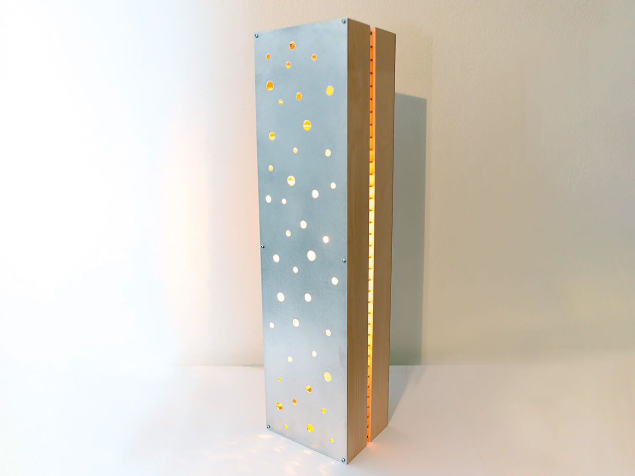 Lampe aluminium